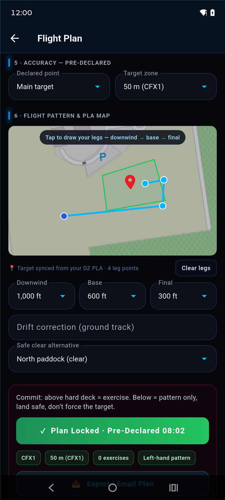FlightX screen